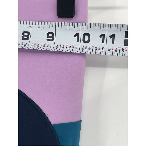 Sweaty Betty Legging Power Block Women’s XXS Blue Pink High Waist 7/8 Length New - Picture 4 of 13